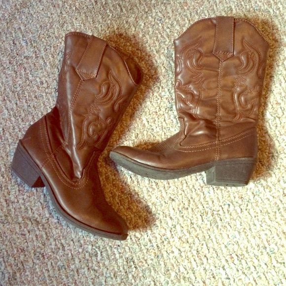 Girls youth size 4 cowgirl boots