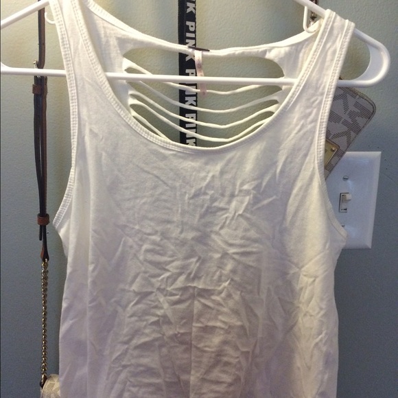 White tank top