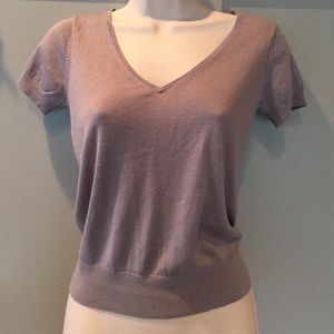 Banana Republic XS Silk Cashmere VNeck Top