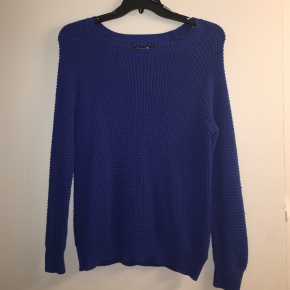A thick cotton sweater