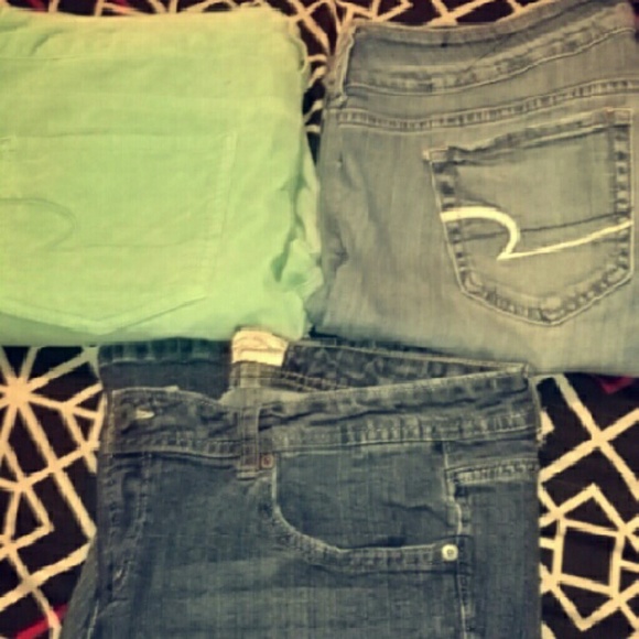 Lot of 3 pairs of pants! All good condition!