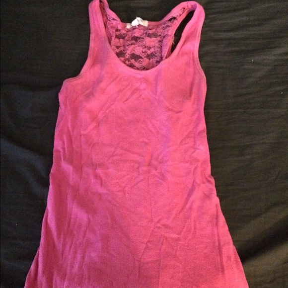 Lace tank top