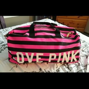 Victorias secret duffle bag