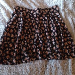 Floral Skater Skirt