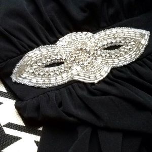 Little black dress. Hot number.