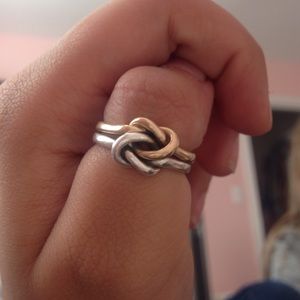 James Avery lovers knot ring