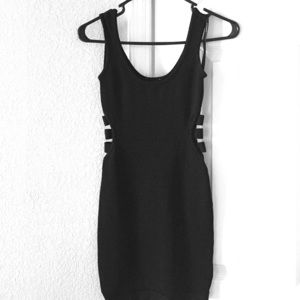 Black Bebe dress
