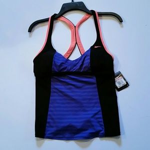 Nike sports tank, never worn, with tags.