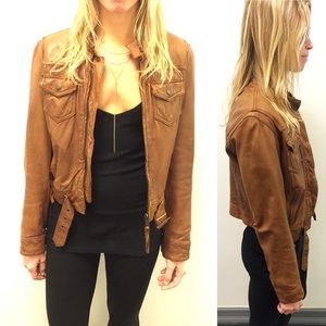 Lucky Brand leather jacket