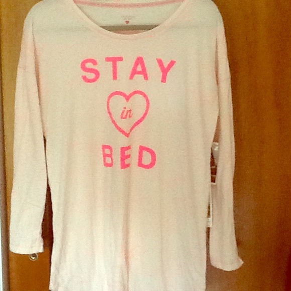 💝Victoria's Secret Long Sleeve Sleep Tee💝NWOT