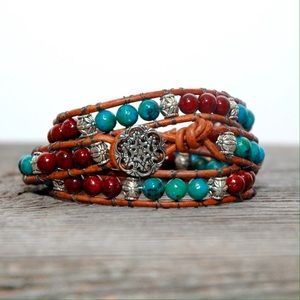 🔰Country boho wrap bracelet