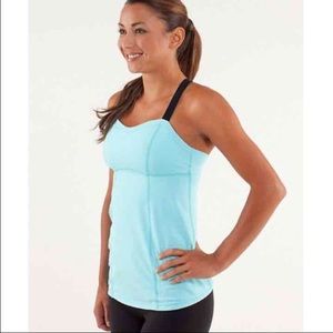 Lululemon light blue tank 8