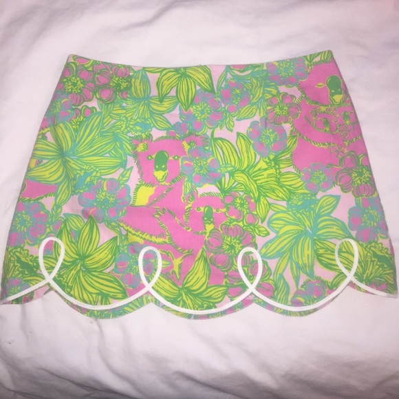 Lilly Pulitzer Big Squeeze Koala Print Skirt