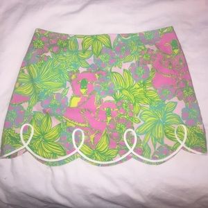 Lilly Pulitzer Big Squeeze Koala Print Skirt