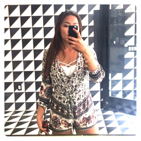 NEW Floral Elephant Romper