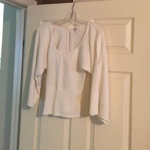 White sweater