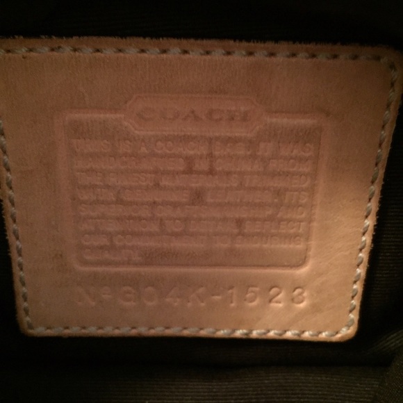 Authentic Coach Bag - Original Monogram - image 4