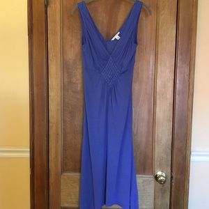 (SOLD) Banana Republic Blue A-Line  Sundress