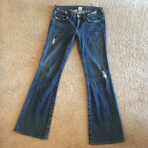True religion flare/boot cut Jean size 31