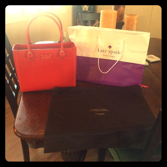Brand new Kate Spade Wellesley Quinn bag! Red!