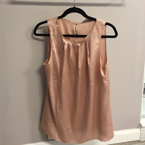 LOFT blush sleeveless shell