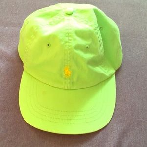 Ralph Lauren Polo Lime Green hat