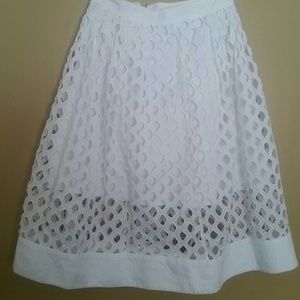 Vintage White Skirt