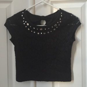 Black fancy top
