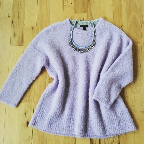 J.Crew lilac Wool sweater