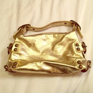 Small gold Kooba bag.