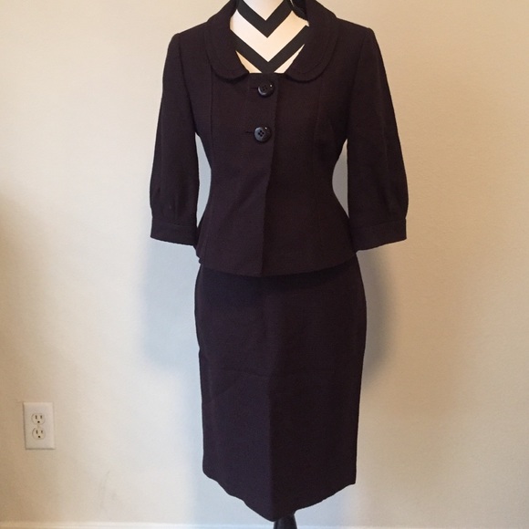 Ann Taylor suit jacket and skirt - Picture 1 of 5