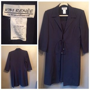 Vintage Kim Renee International Long Blazer & Cami