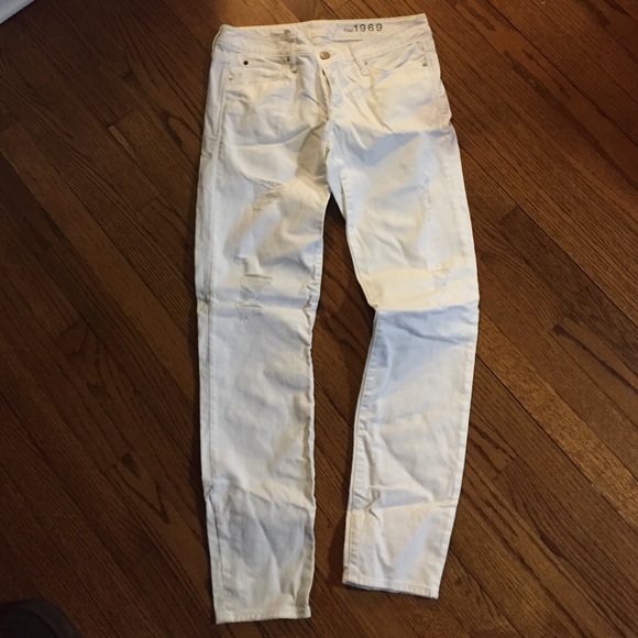 Gap White Jeans - image 2