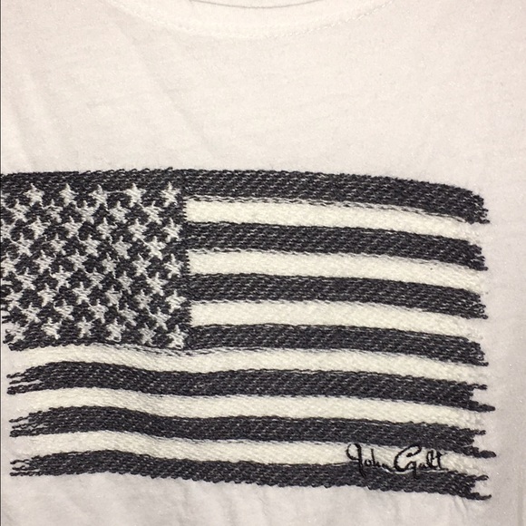 Brandy Melville knit American flag crop tank - Picture 2 of 4