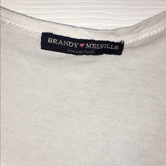 Brandy Melville knit American flag crop tank - Picture 3 of 4