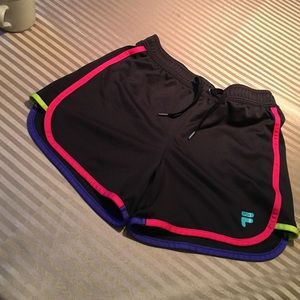 Color block sport shorts