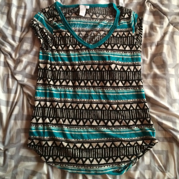 Cute Aztec V-neck