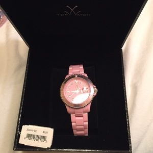 Toy Watch in pink, gently worn. With box