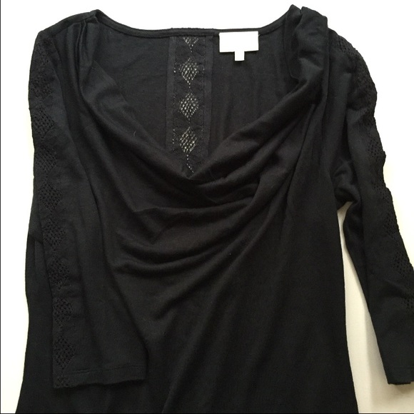 ❌Sold❌Anthropologie Deletta lace tee - Picture 2 of 2