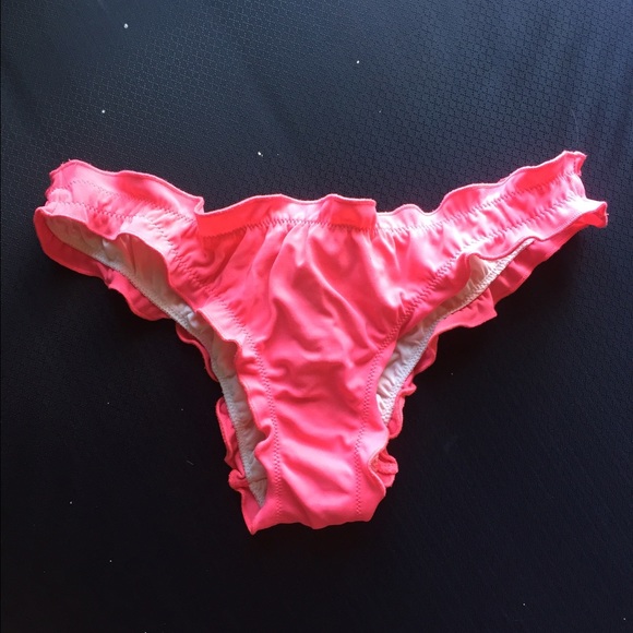 Pink Brazilian butt swim bottom