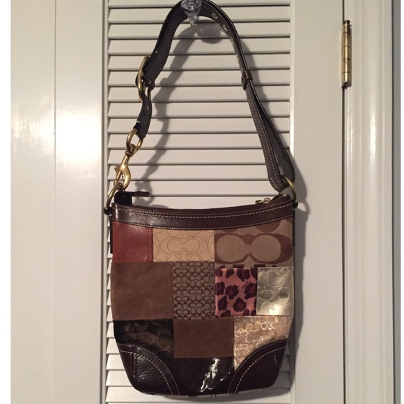Coach Handbags - Patchwork Coach Bag