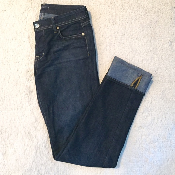Fidelity 'Stevie' Mid Rise Jean Dark