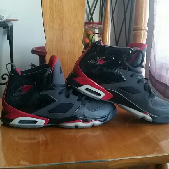 Red & Black Air Jordans