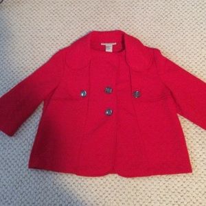 Red Quilted jacket