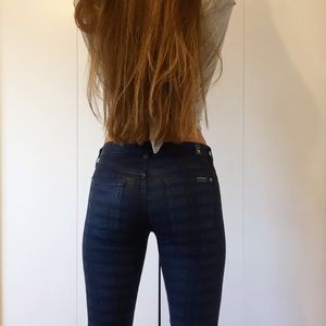 NWOT 7forallmankind Coated Skinny Jean