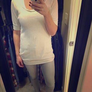 Juicy Couture oatmeal colored tunic