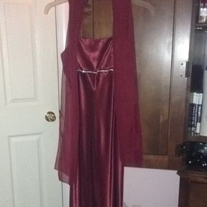 Burgundy Prom Dress