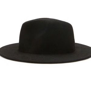 PATTERNED WOOL FEDORA