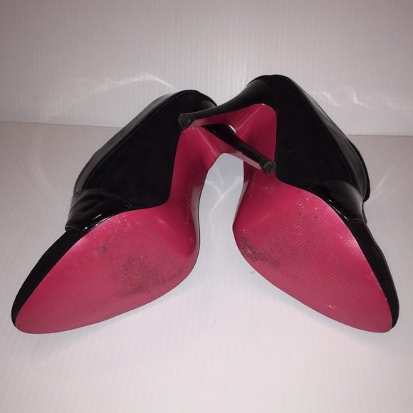 Buckle Bootie with Pink Soles - Picture 4 of 4