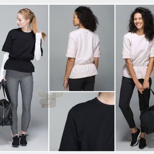 Lululemon peplum sweatshirt 💙